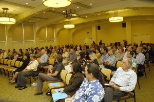 audience at Hawaii Justice Foundation 2011 annual meeting