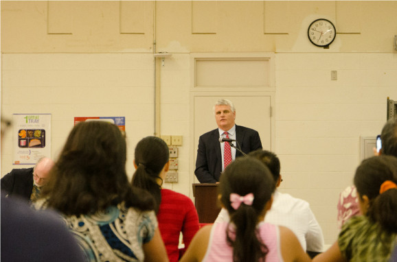 Chief Justice Mark Recktenwald giving his remarks