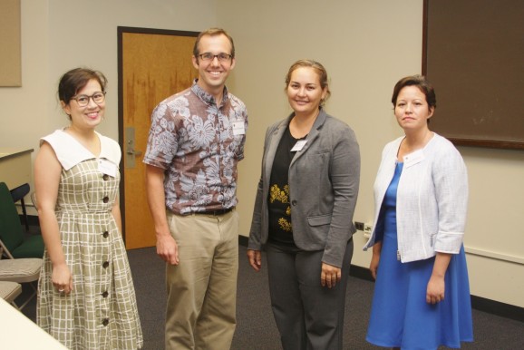 Jenny Lee, Gavin Thornton, Camille Kalama, Sharla Manley